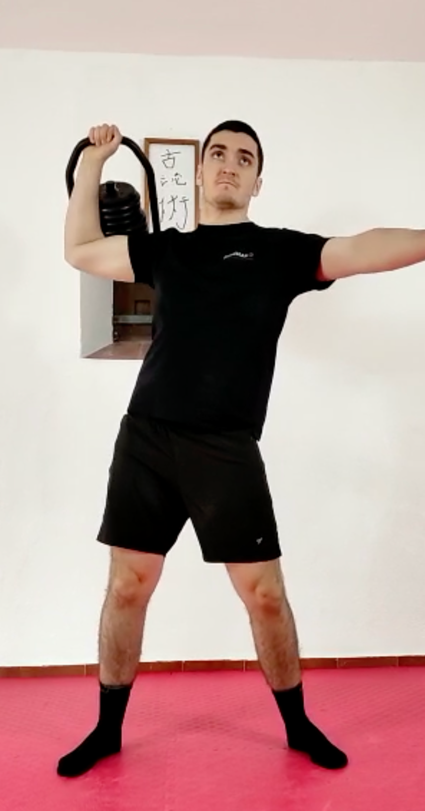 Overhead press or snatch with Regulabell